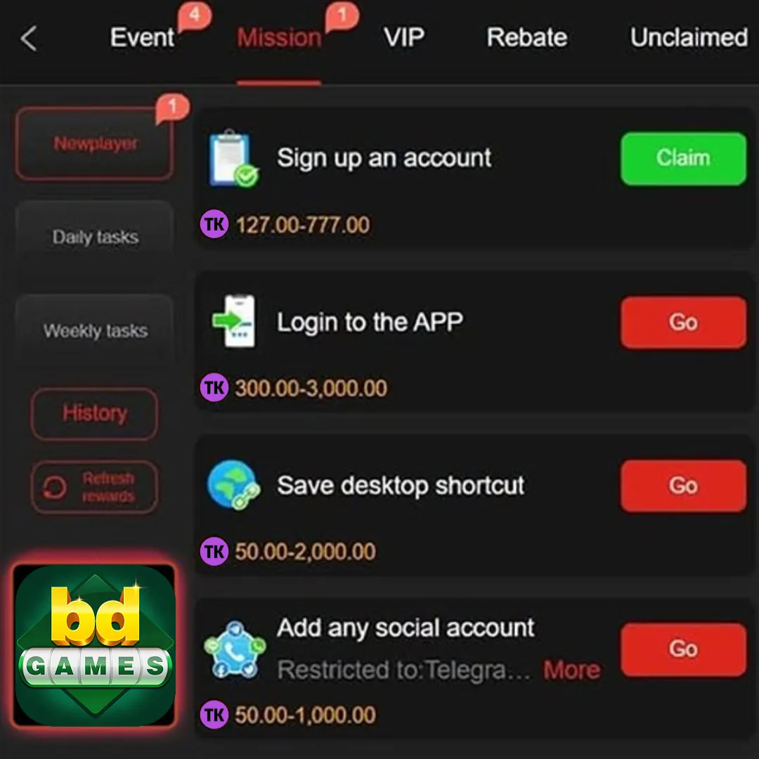 BDGAMES APK ডাউনলোড করুন: লেটেস্ট ভার্সন, ১০০% নিরাপদ ও ফ্রি! showcase image 3 - BDGAMES preview